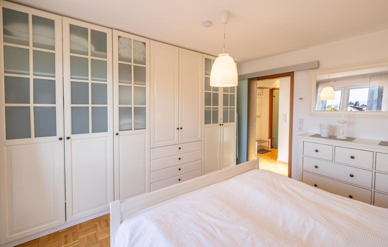 Ferienwohnung Seeblick Mit Blick Auf Die Alpen 瓦瑟堡 外观 照片