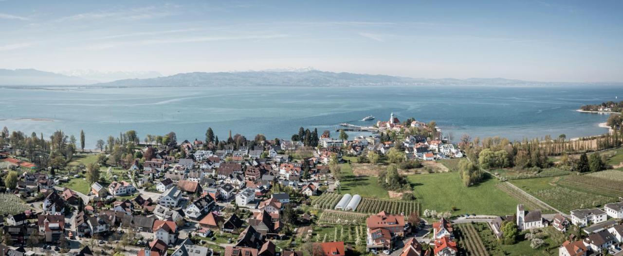 Ferienwohnung Seeblick Mit Blick Auf Die Alpen 瓦瑟堡 外观 照片